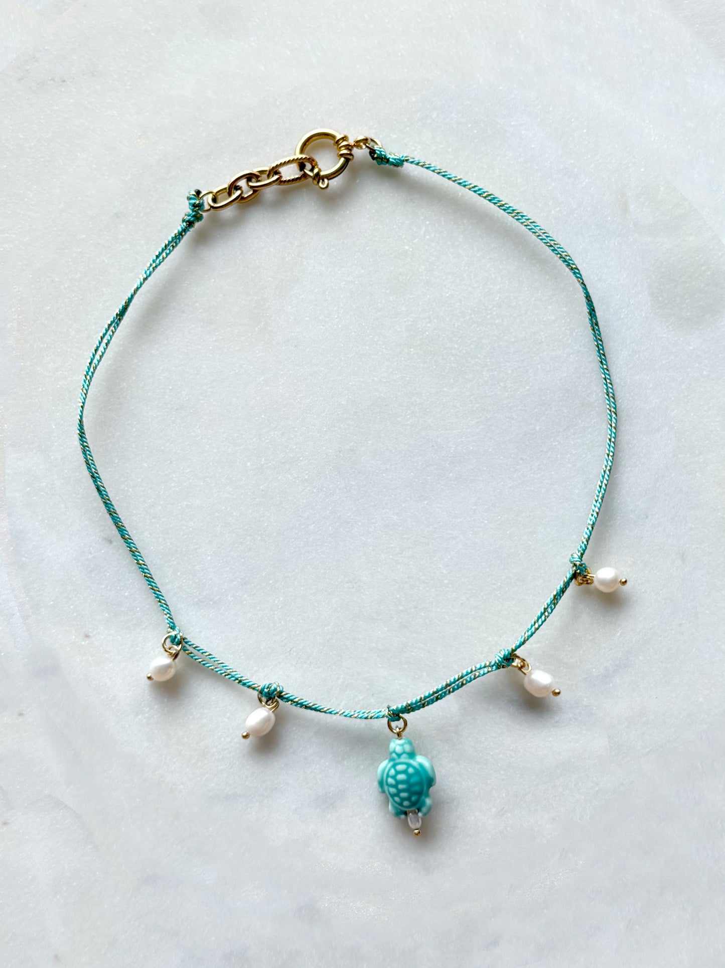TORTUGA PERLA - collier cordon perles de culture