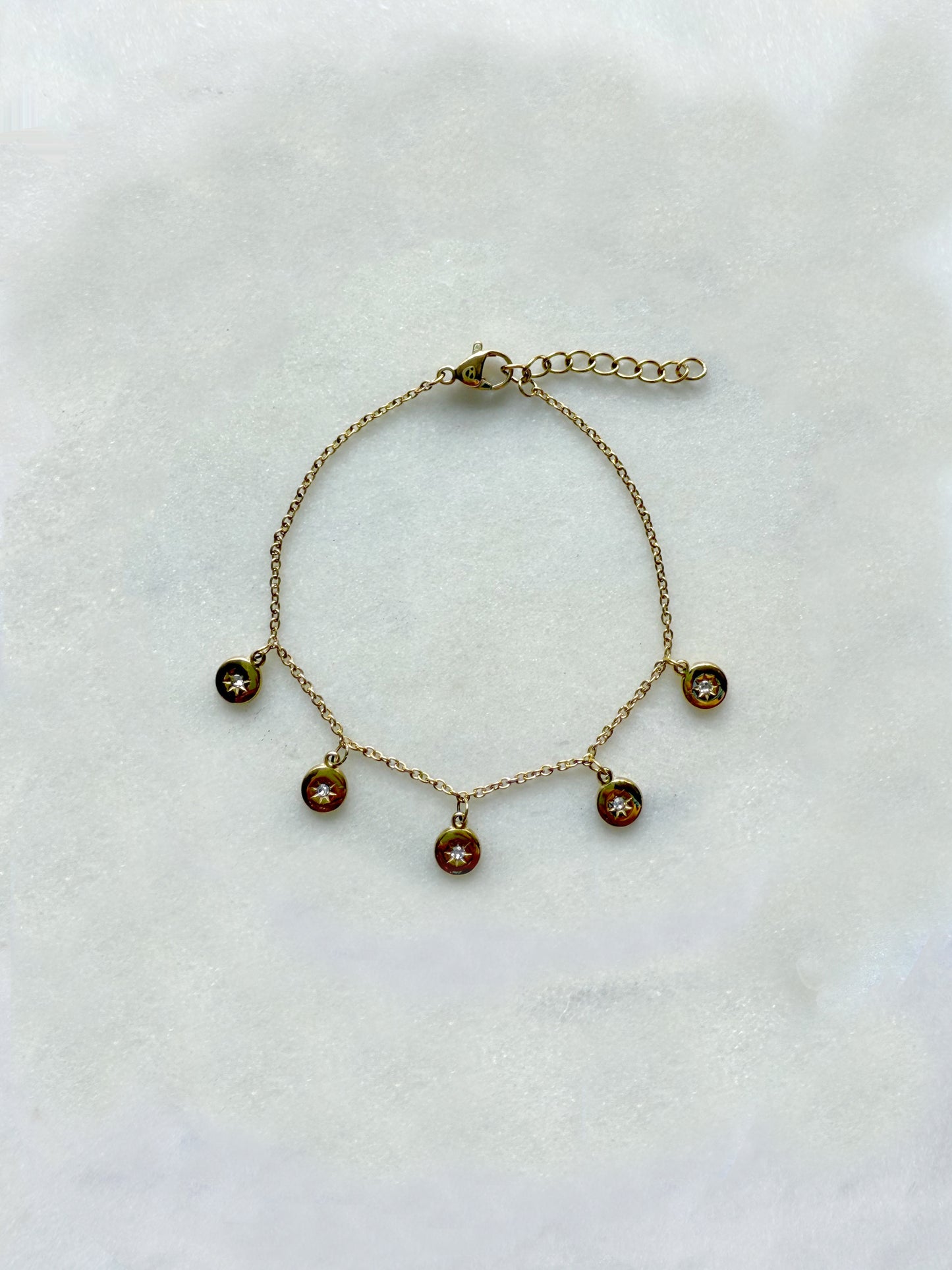 HELIOS - bracelet maille forçat & oxyde