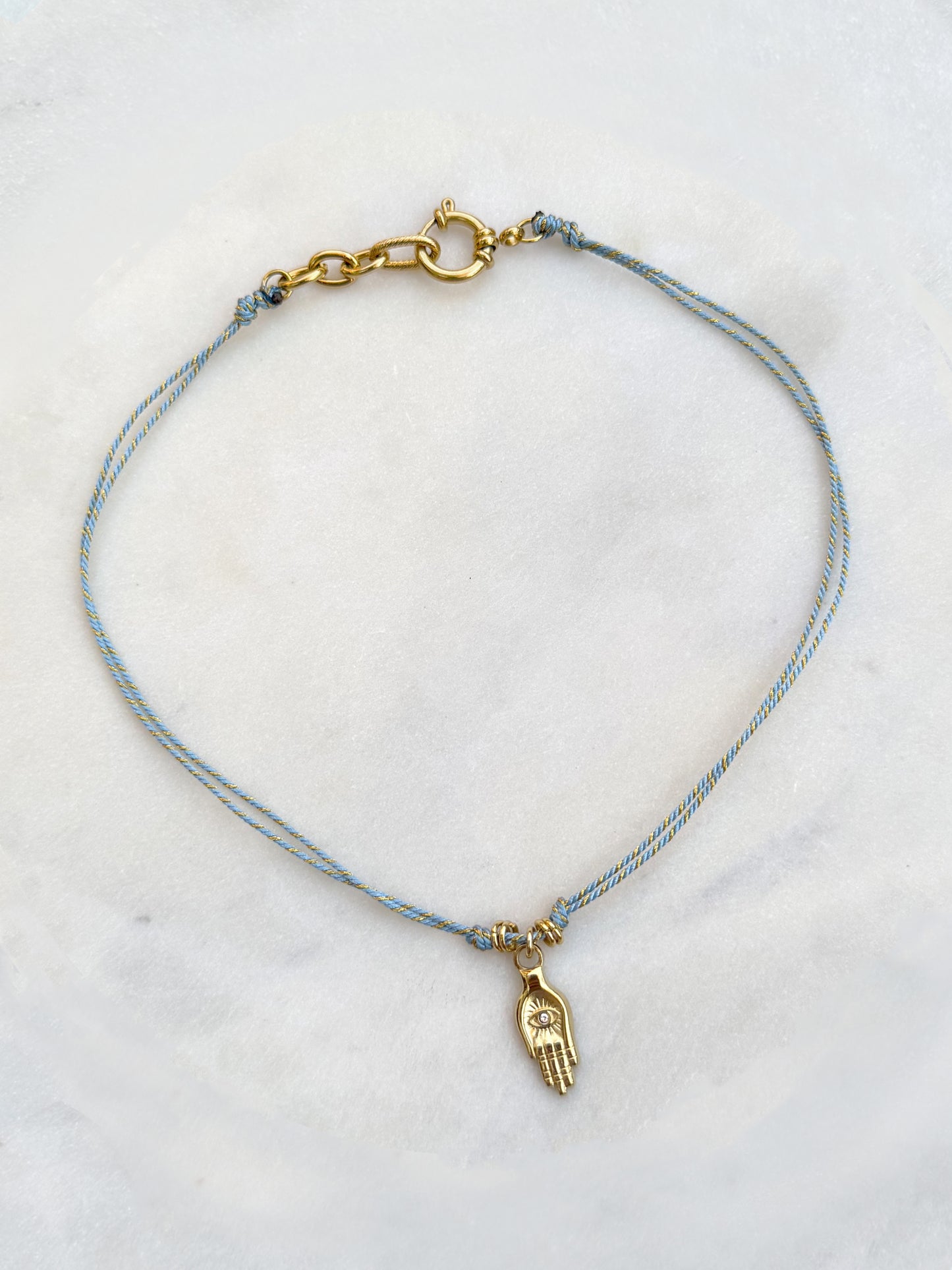 MANO - collier cordon charms