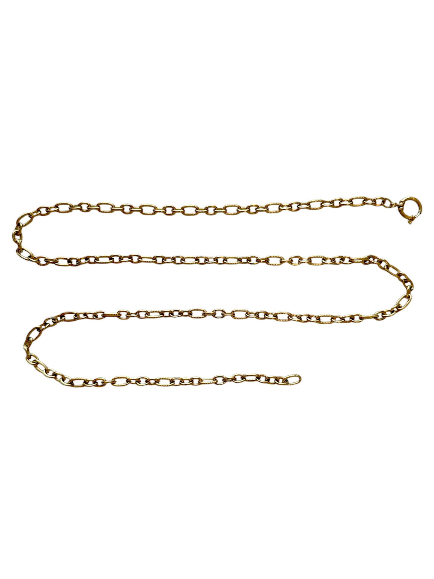 CUERPO SOLEADA - collier maille forçat simple et torsadé