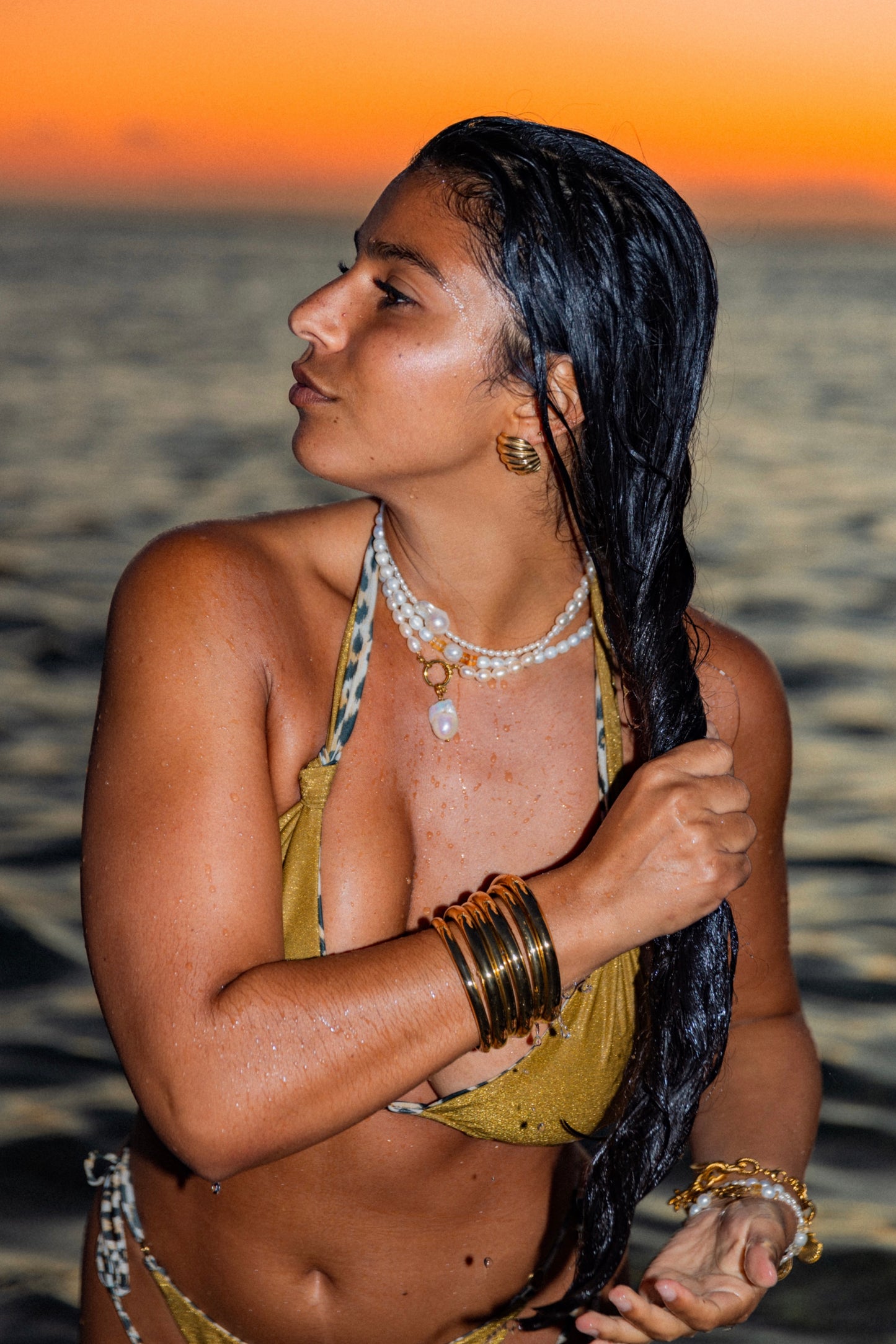 SEA - collier perle baroque