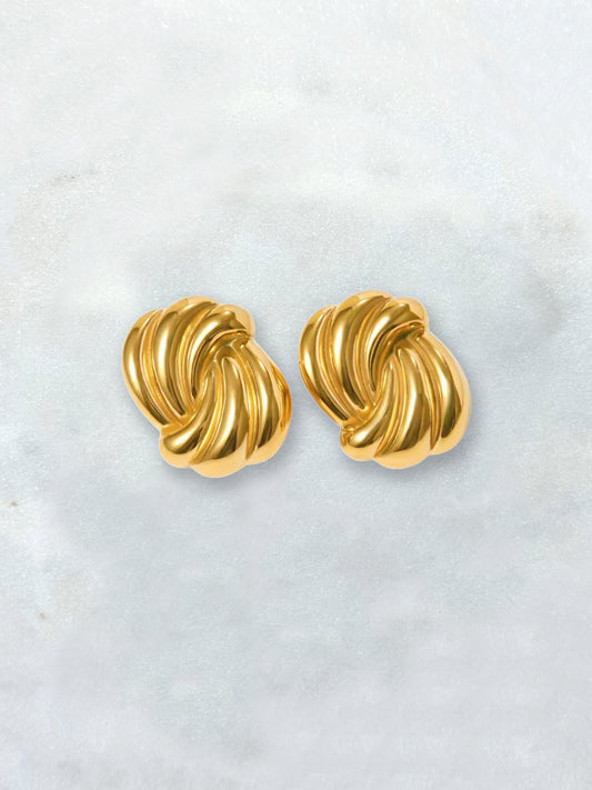 SOLEIL D'OR - boucles d'oreilles