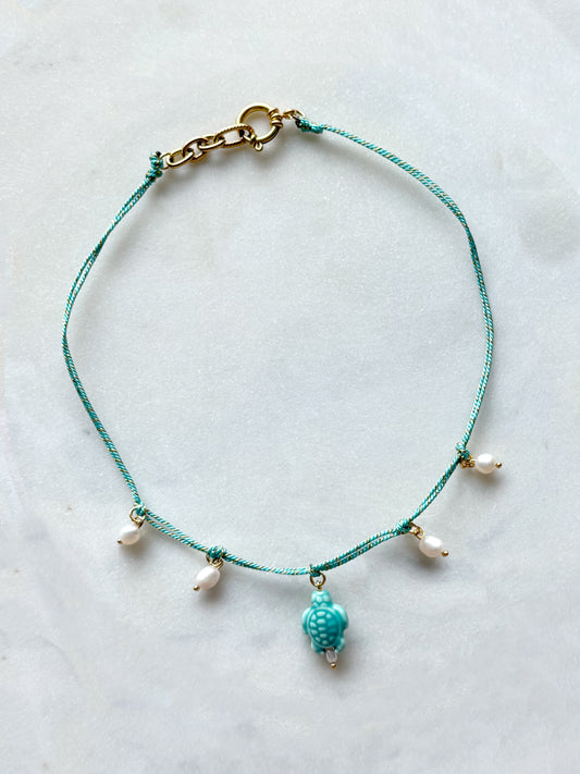 TORTUGA PERLA - collier cordon perles de culture