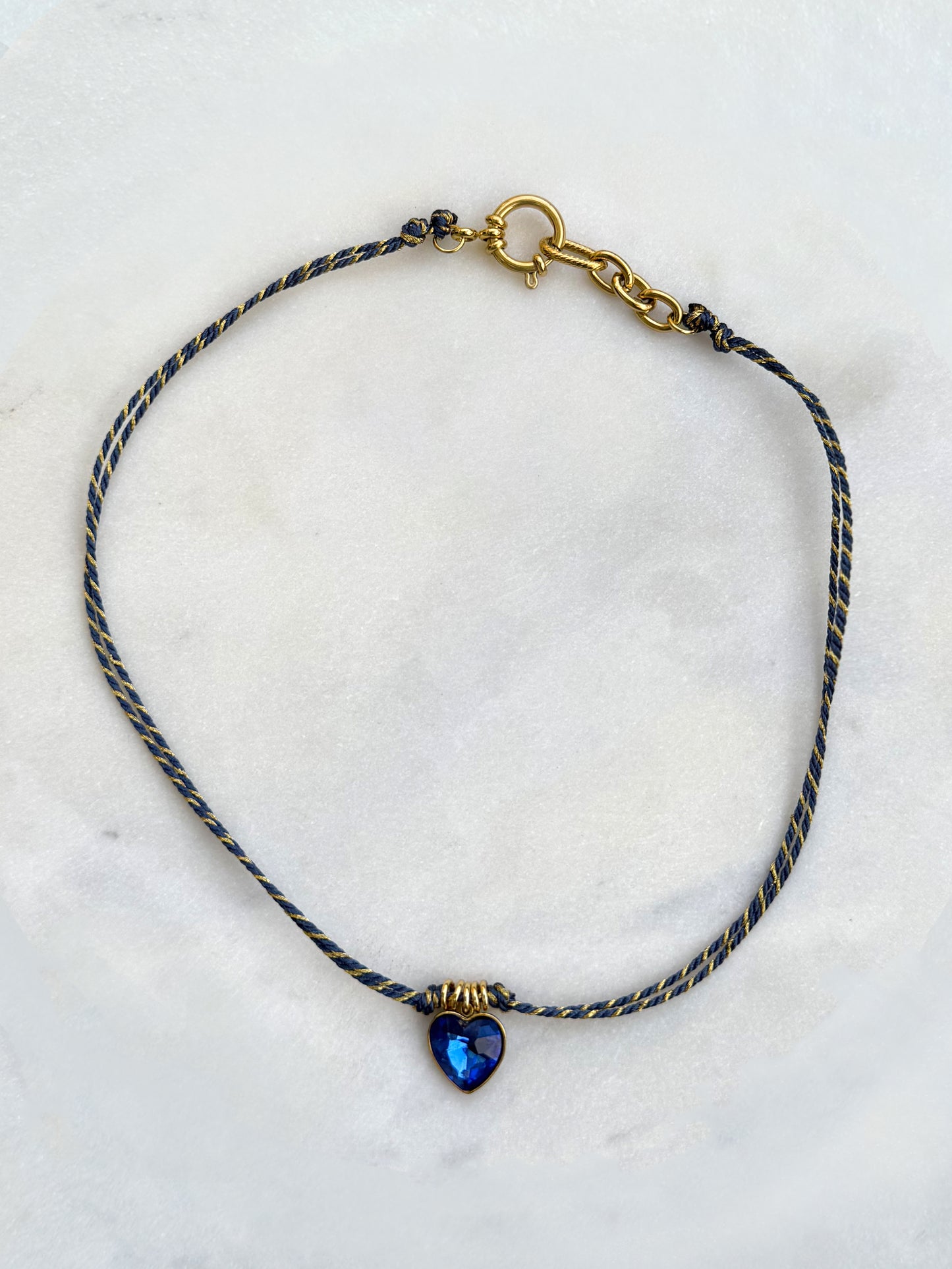 KOEUR - collier cordon coeur