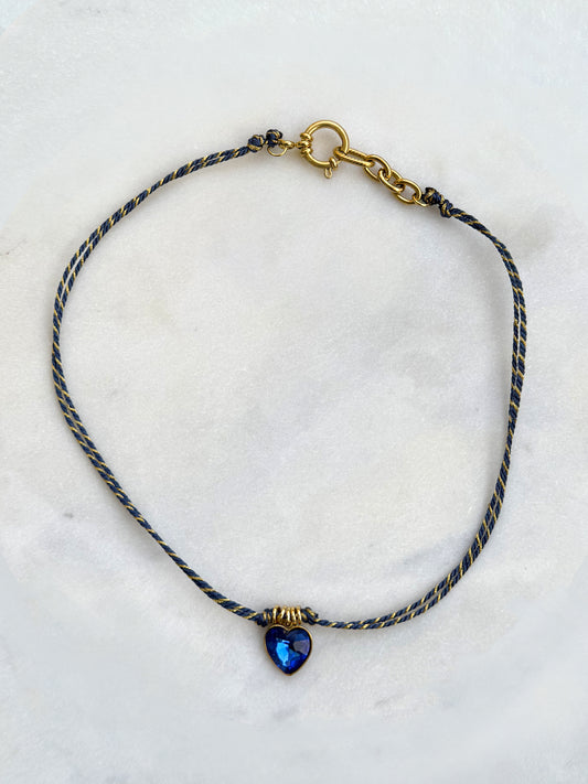 KOEUR - collier cordon coeur