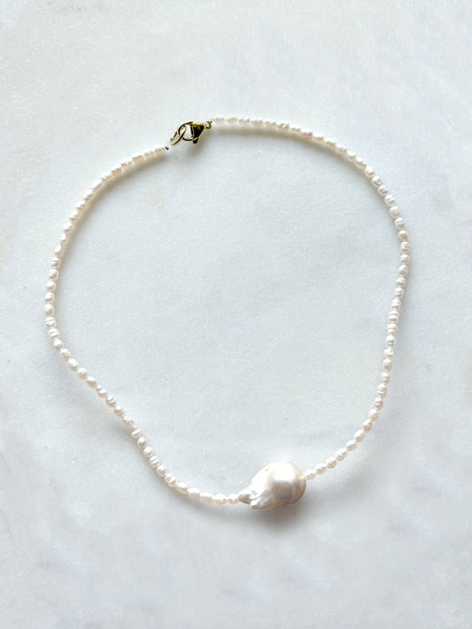SEA - collier perle baroque