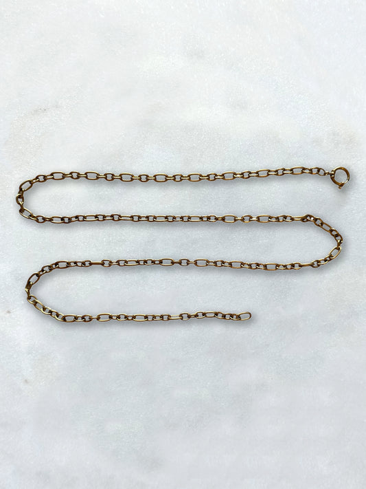 CUERPO SOLEADA - collier maille forçat simple et torsadé