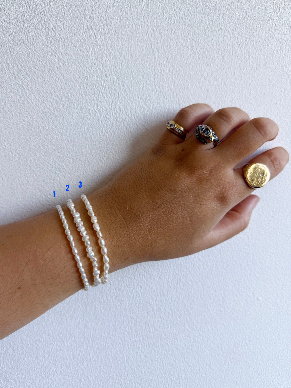 PERLA - bracelet perle d'eau douce